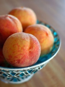 Peaches by ulterior epicure at Flickr