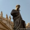 Statue of St. Peter - St. Peter's Basilica, Rome (StefanoRomeTours@Flickr)