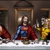 A Superhero Last Supper