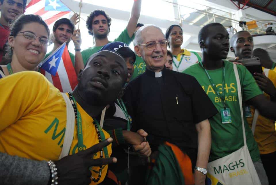Photo Bombing the Superior General of the Jesuits