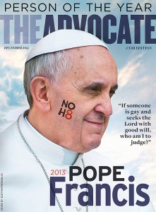 Advocate Cover: Pope Francis as Person of the Year