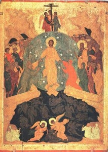 "Harrowing of Hell," Dionysius the Wise, Ferapontov Monastery, 15th century