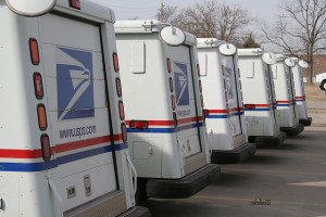  US Postal Trucks Flikr Image by Ron Doke