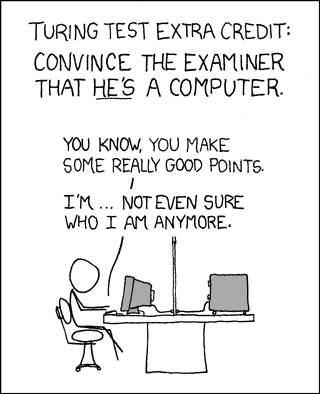 Turing Test on XKCD