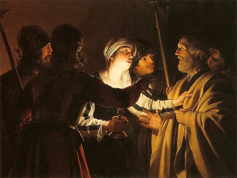 The Denial of Peter by Gerard van Honthorst