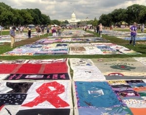 Aids Quilt by Cocoabiscuit at Flickr