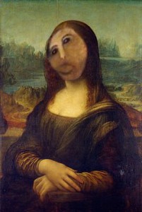 Mona Lisa meets Ecce Homo via Know Your Meme.