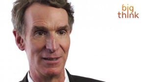 Bill Nye BigThink video screenshot.