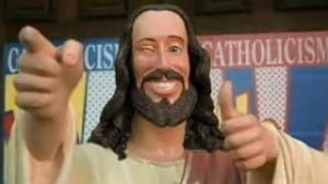 Catholicism WoW! Buddy Christ by SiRGt on Flickr.