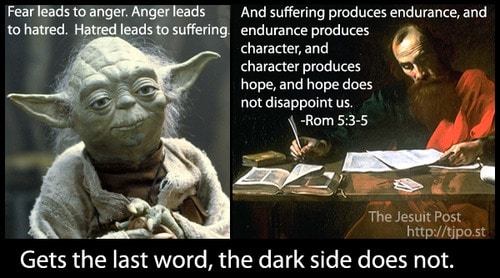 Yoda and St. Paul Meme