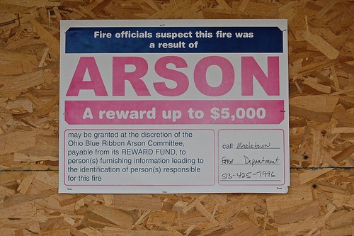 Arson by vistavision at Flickr