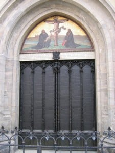 Door Where Martin Luther Posted 95 Theses by Phil Camill via Flickr.