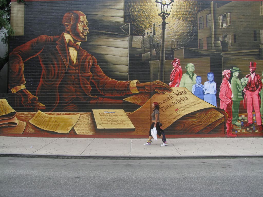 DuBois Philly Mural by  Lauren(elle)n at Flickr