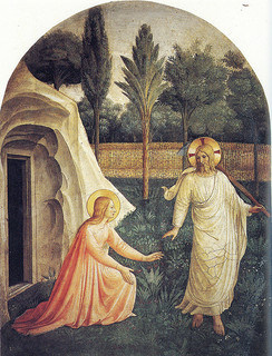 Noli Me Tangere by Fra Angelico by Ark in Time via Flickr.