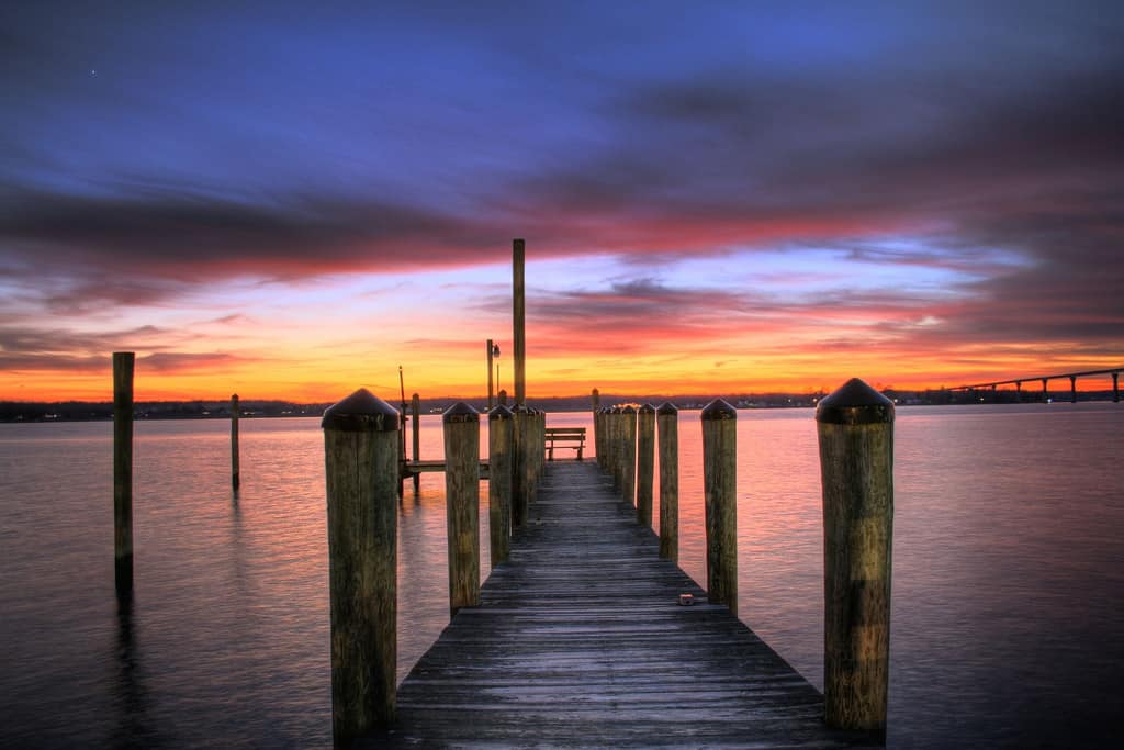 Dock at Sunset by citron_smurf at Flickr