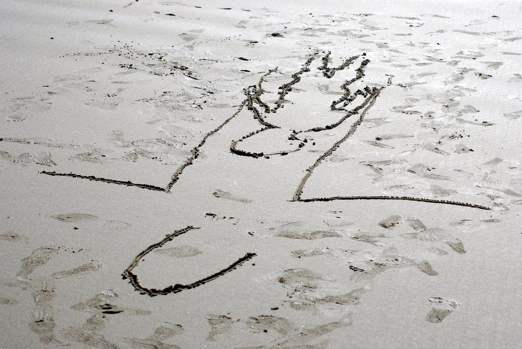 Sand Outline by Katie Aaberg at Flickr
