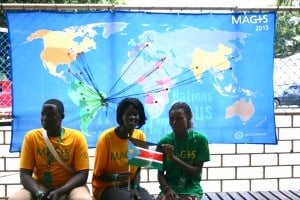 The Magis delegation from South Sudan