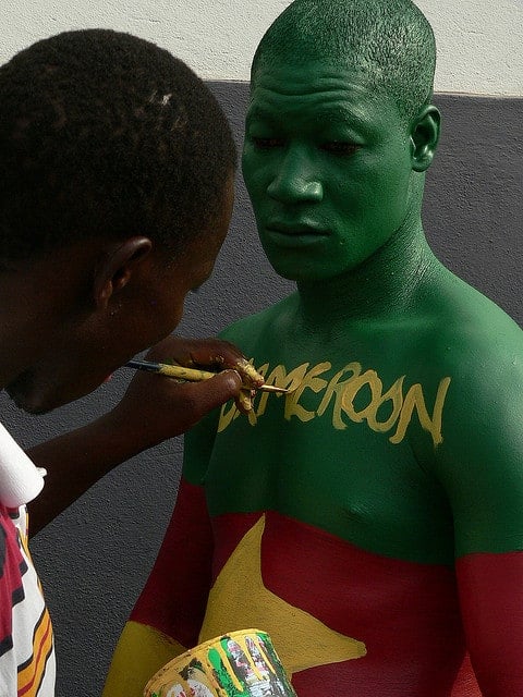 Cameroon Paint by manbeastextraordinaire at Flickr