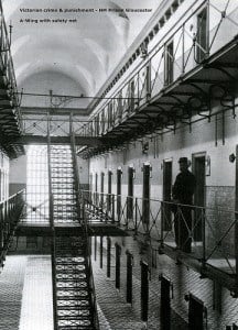 Victorian crime & punishment - A-Wing HM Prison Gloucester courtesy Flickr user Paul Townsend