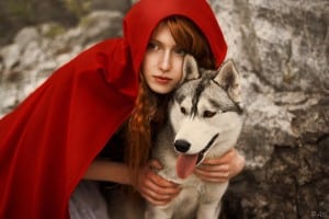 "red riding hood" by Anya Sergeeva, at Flickr Creative Commons