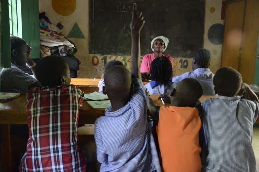 Christian Fuchs - Kakuma Classroom - jrsea.org