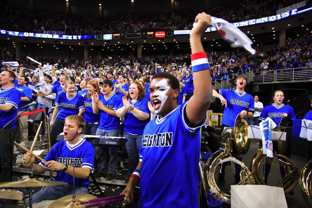 Creighton Fans by creighton_admissions at Flickr