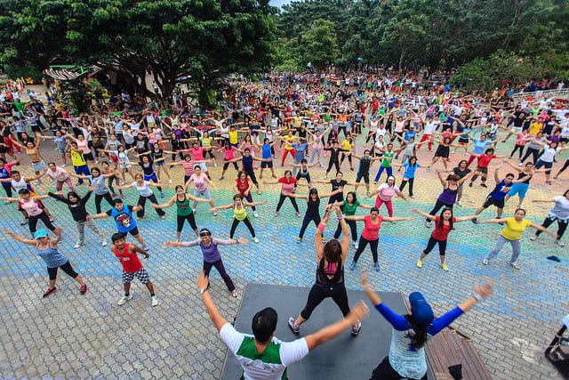 Zumba in the Philippines Br. Jeffrey Pioquinto, SJ / Flickr Creative Commons