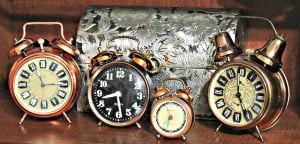 Vintage Copper Alarm Clocks | Flickr User Jean L. |Flickr Creative Commons