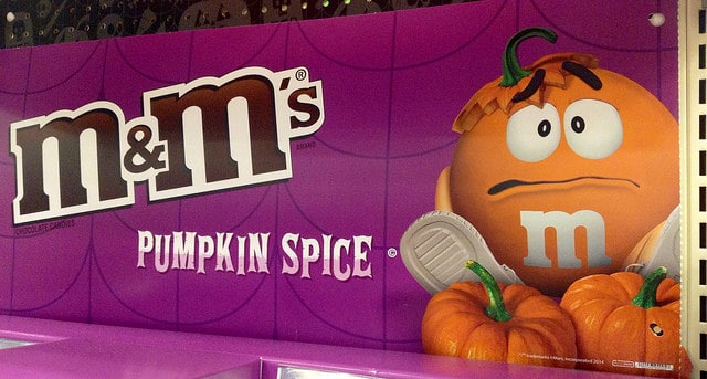 Pumpkin Spice M&Ms