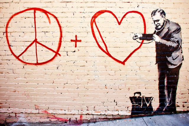 Banksy Hits San Francisco by Thomas Hawk via flickr.