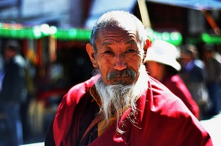 Old Monk by kholkute on Flickr.