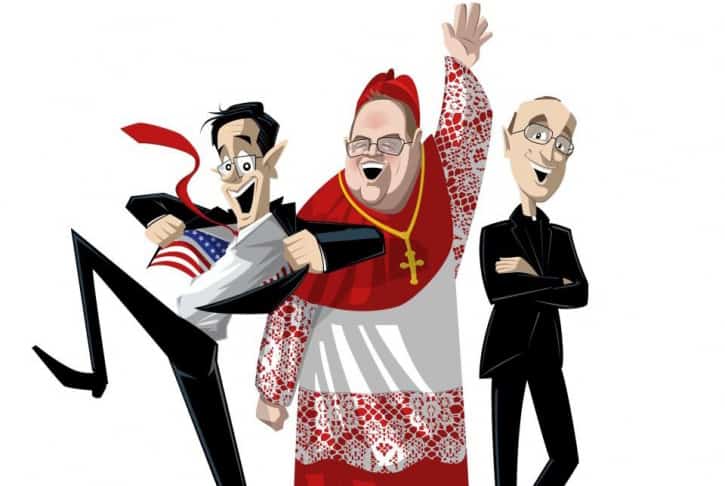 The Cardinal and Colbert by Tim Luecke