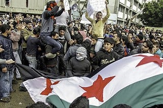 Syrian Protests in Lebanon by FreedomHouse2 on Flickr.