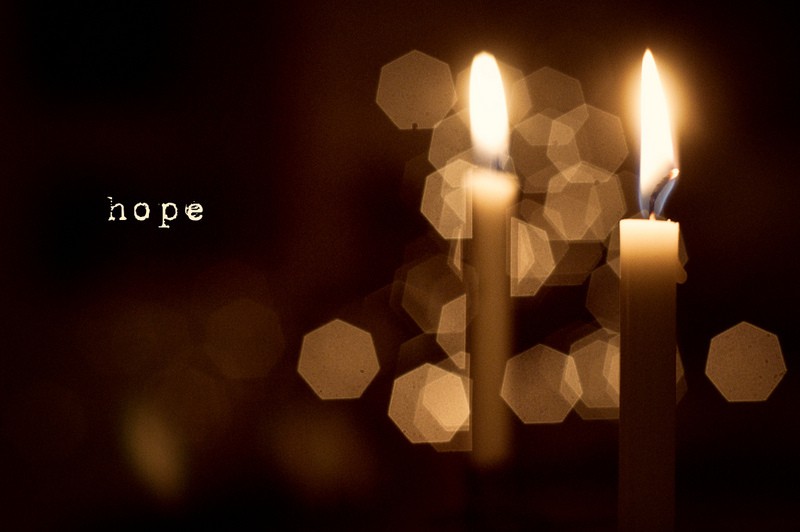 Hope & Candles by Jack Fussell at Flickr