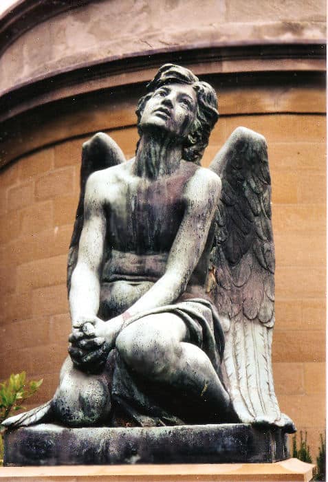 Mourning Angel by Mark Voorendt via WikiCommons.