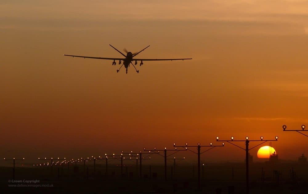Drone Sunset by Defence Images at Flickr