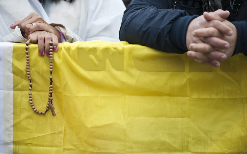 Papal Election w: Rosary & Flag by Catholic Church (England and Wales) at Flickr