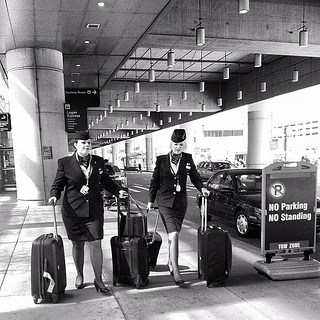 Flight Attendants by pborenstein via Flickr.