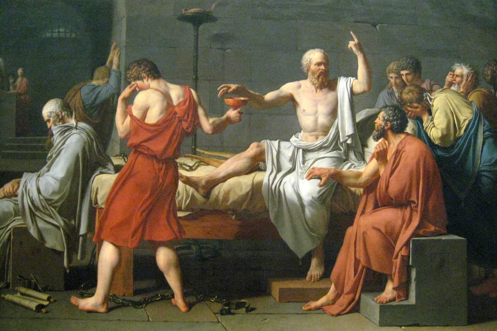 Death of Socrates by wallyg at Flickr