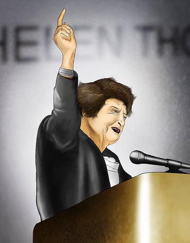 Helen Thomas courtesy Flickr user Truthout.org