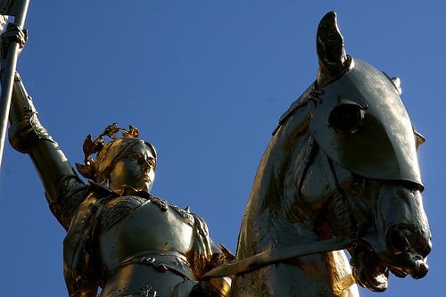 Joan of Arc Statue, Portland OR courtesy Flickr user brx0
