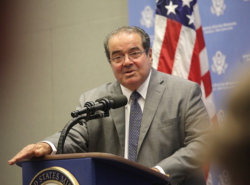 Justice Scalia image courtesy Flickr user United States Mission Geneva