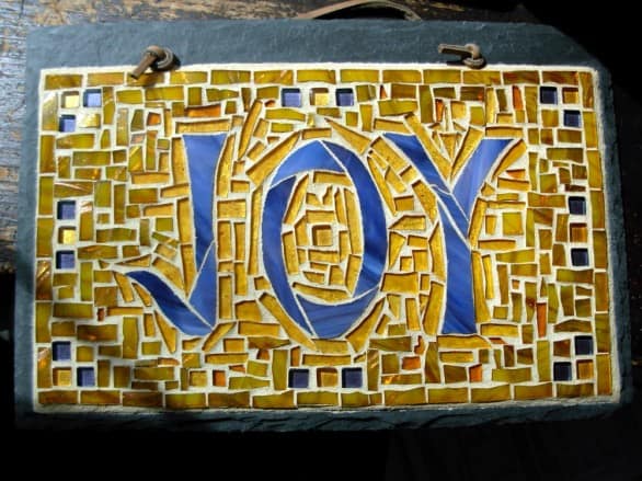 Joy Mosaic by Nutmeg Designs at Flickr