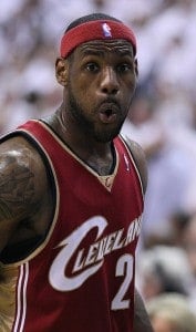 LeBron is just as surprised as you are, Brian, that his decision led to a TJP piece on forgiveness. Keith Allison / Flickr