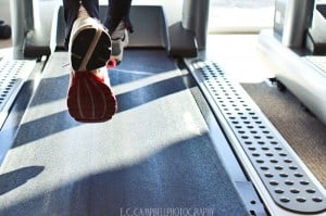 Running on a Treadmill by E'Lisa Campbell via Flickr.