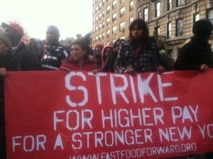 Strike for higher pay