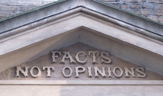 Facts Not Opinions, courtesy Flickr user _andrew