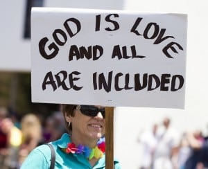 God is Love image courtesy Flickr user Nathan Rupert