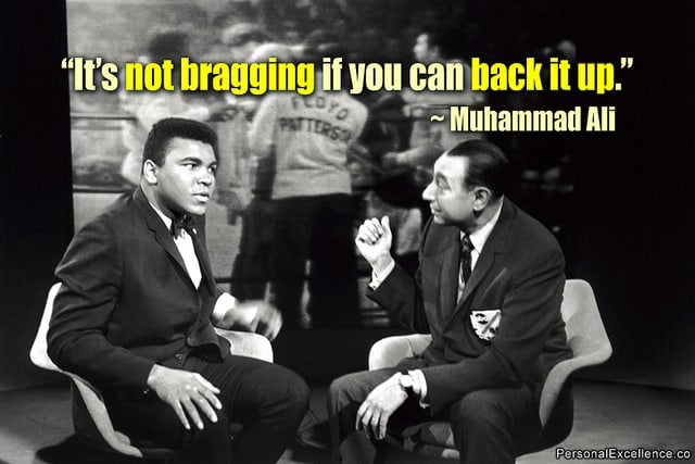 Muhammad Ali Bragging