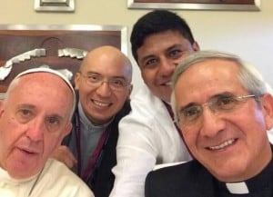 Ecuador Selfie with Pope